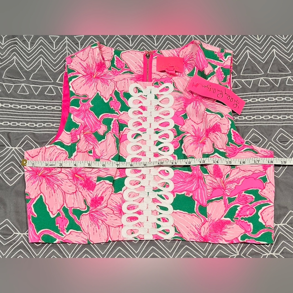 Lilly Pulitzer Leif Maxi Set In Hibis Kiss Size 12 NWT - Picture 9 of 13